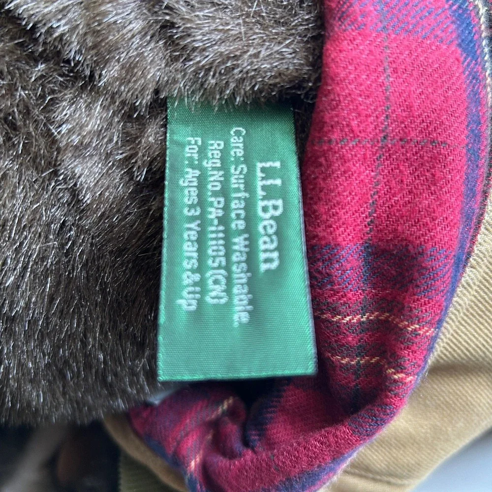 L.L. Bean Teddy Bear Plush 14